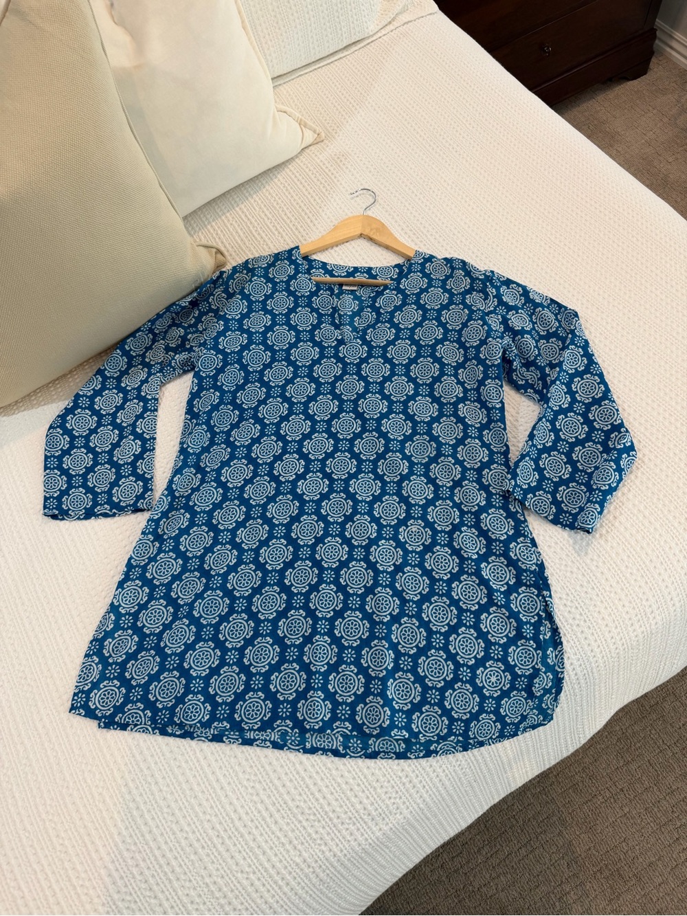 Lightweight Long-Sleeve Swim Cover/Dress